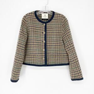 My Little Mushroom Biu Tweed Jacket Size XS